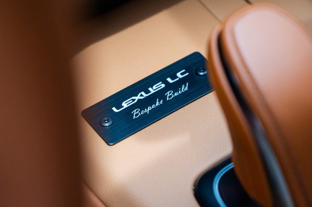 Used 2025 Lexus LC 500 Coupe w/ Bespoke Build Package RWD image 16