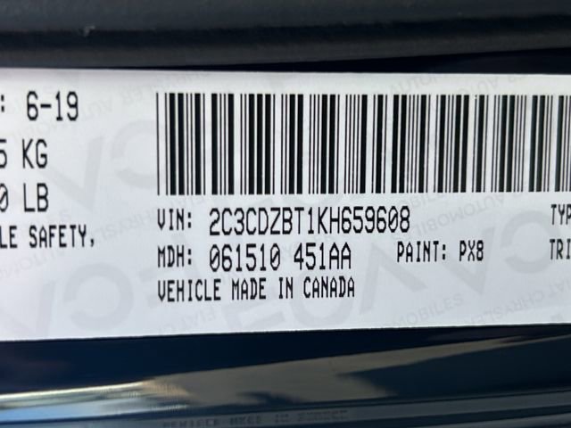 Used 2019 Dodge Challenger R/T w/ Driver Convenience Group RWD image 29