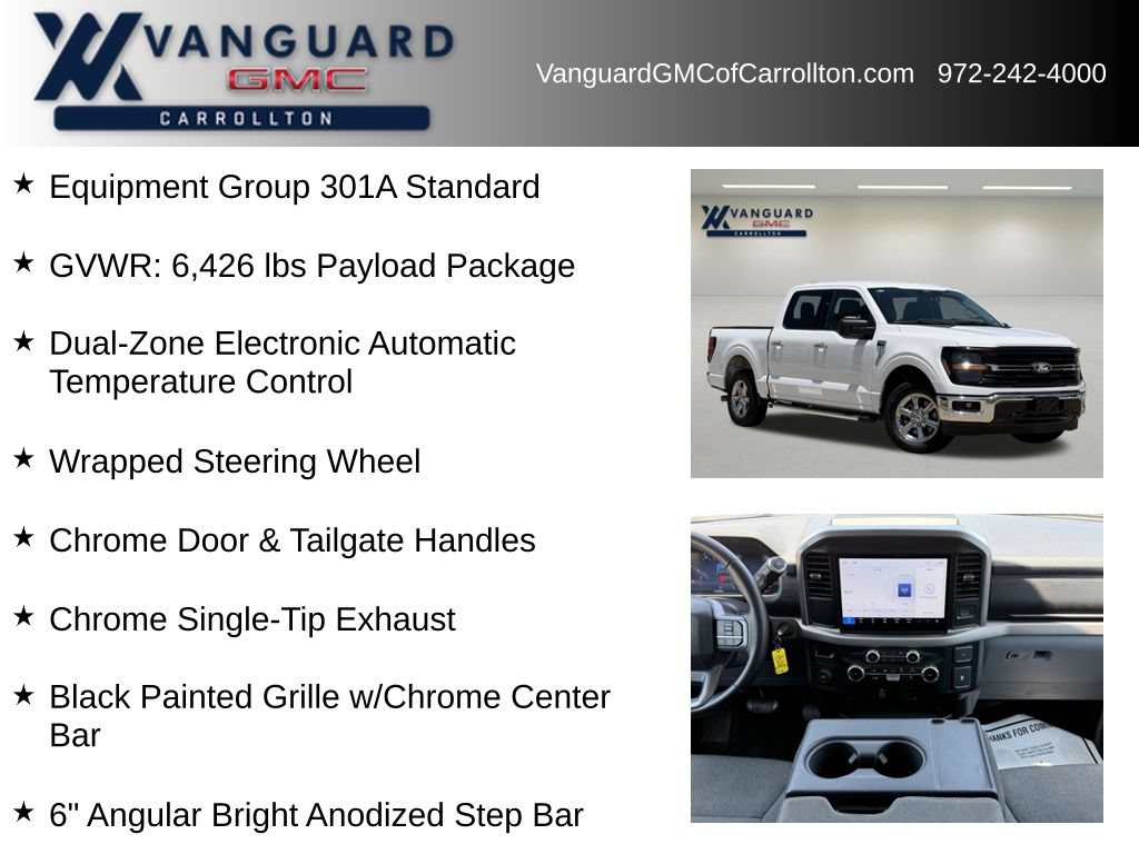 Used 2025 Ford F150 XLT w/ Equipment Group 301A Standard RWD image 6