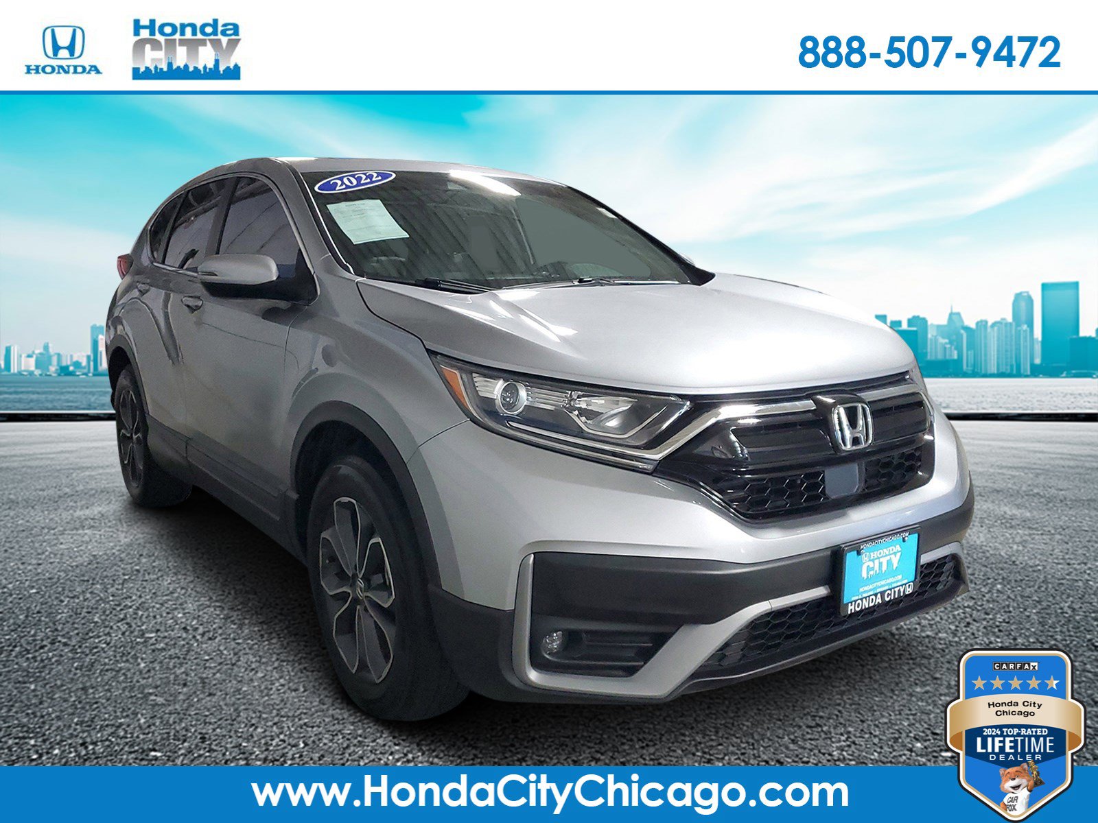 Used 2022 Honda CR-V EX image 1