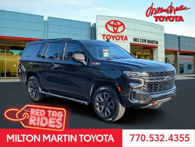 Used 2021 Chevrolet Tahoe Z71 w/ Rear Media and Nav Package