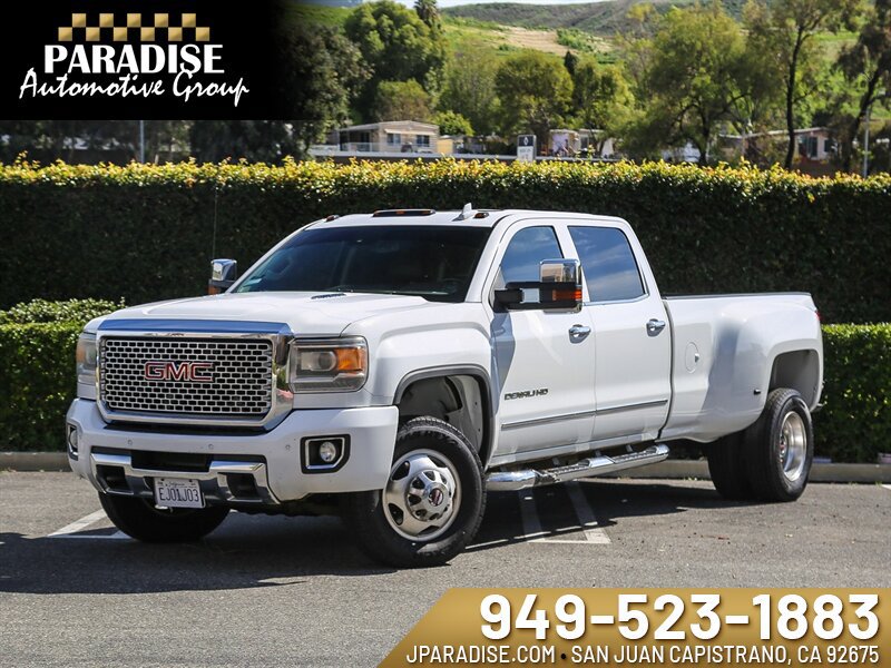 Used 2015 GMC Sierra 3500 Denali w/ Duramax Plus Package AWD/4WD image 1