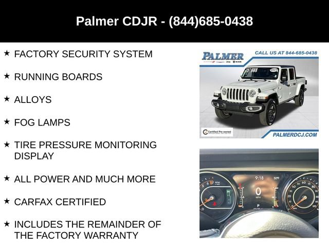 Certified 2023 Jeep Gladiator Overland image 18
