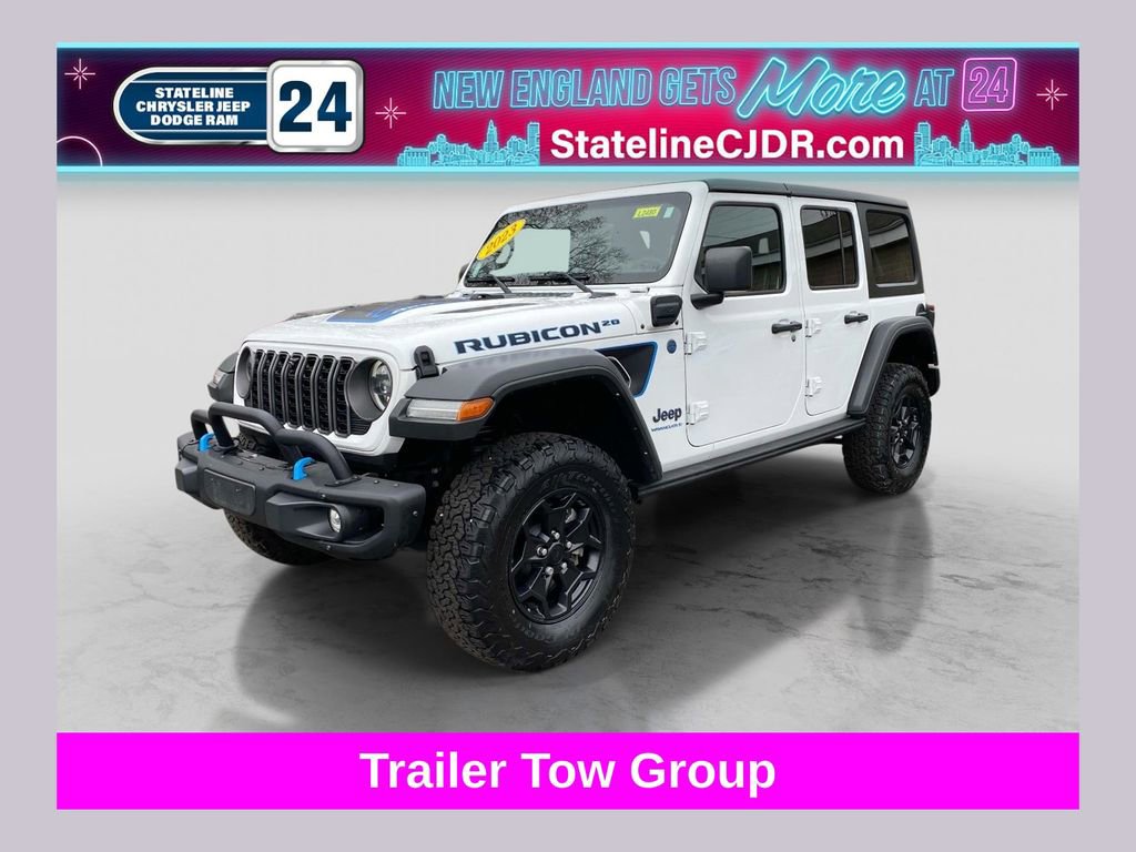 Certified 2023 Jeep Wrangler Unlimited Rubicon 4xe image 1