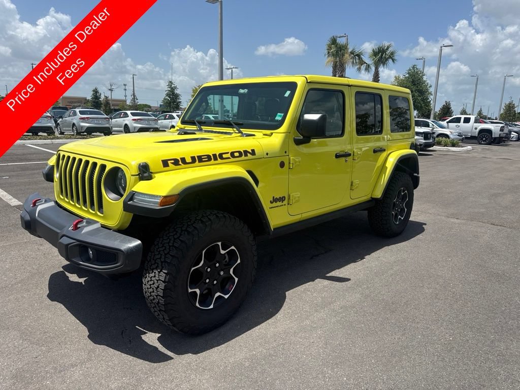 Used 2023 Jeep Wrangler Unlimited Rubicon w/ LED Lighting Group