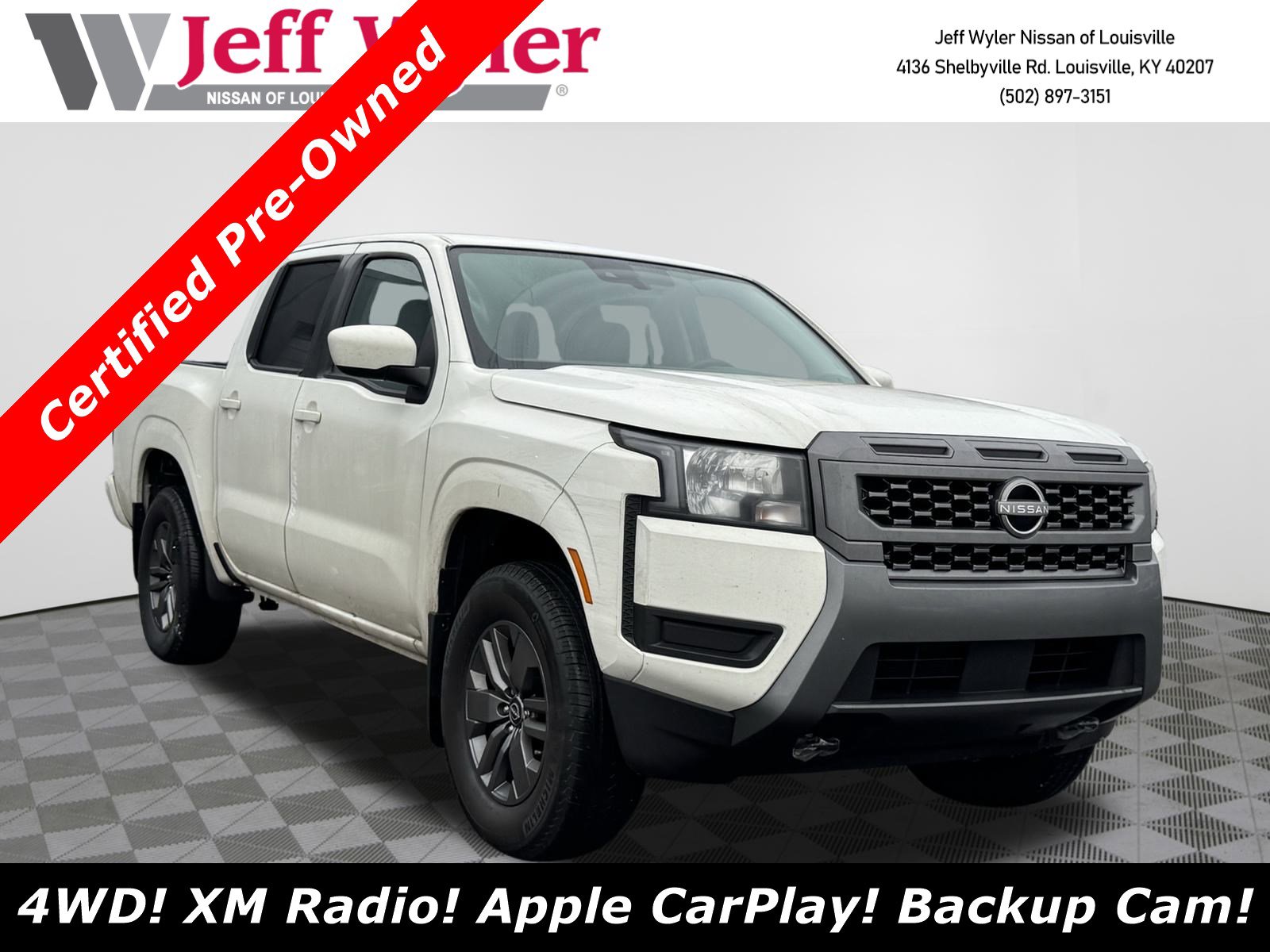 Certified 2025 Nissan Frontier SV