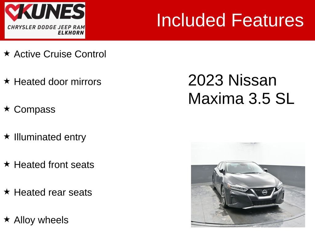 Used 2023 Nissan Maxima SL image 3