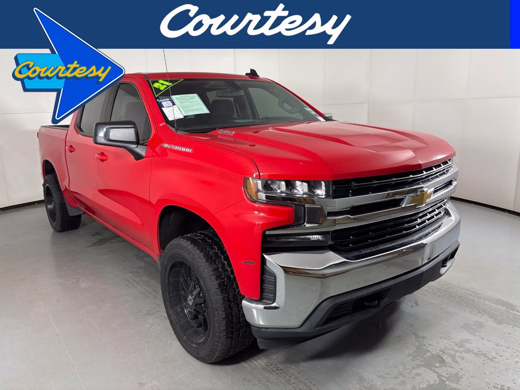 Used 2021 Chevrolet Silverado 1500 LT w/ Bed Protection Package AWD/4WD image 1