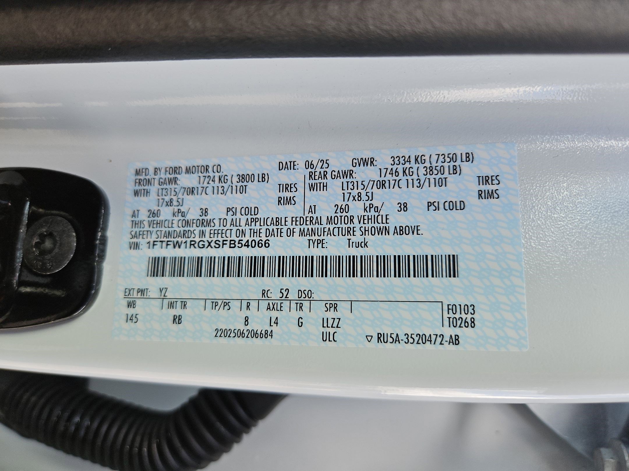 Used 2025 Ford F150 Raptor AWD/4WD image 36