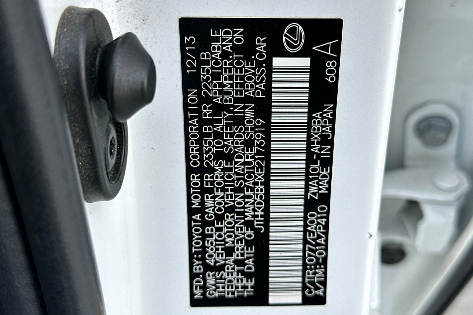 Used 2014 Lexus CT 200h FWD image 27