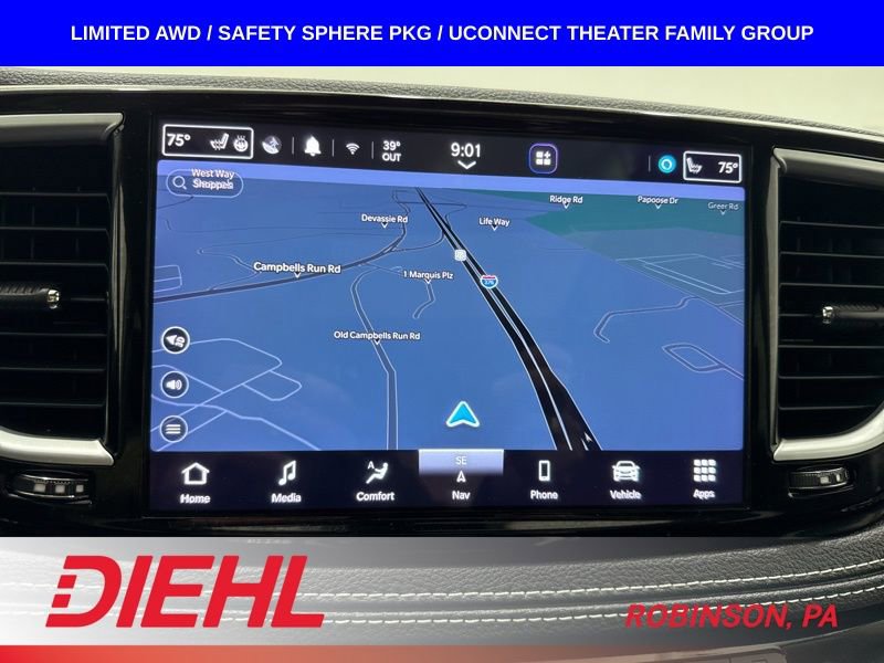 Used 2023 Chrysler Pacifica Limited w/ Uconnect Theater Family Group AWD/4WD image 39