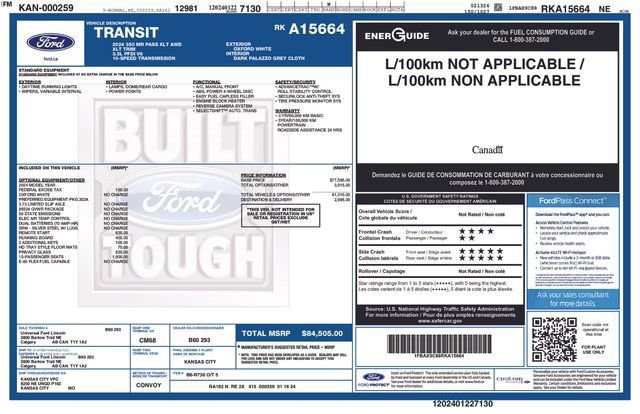 Used 2024 Ford Transit 350 XLT image 52
