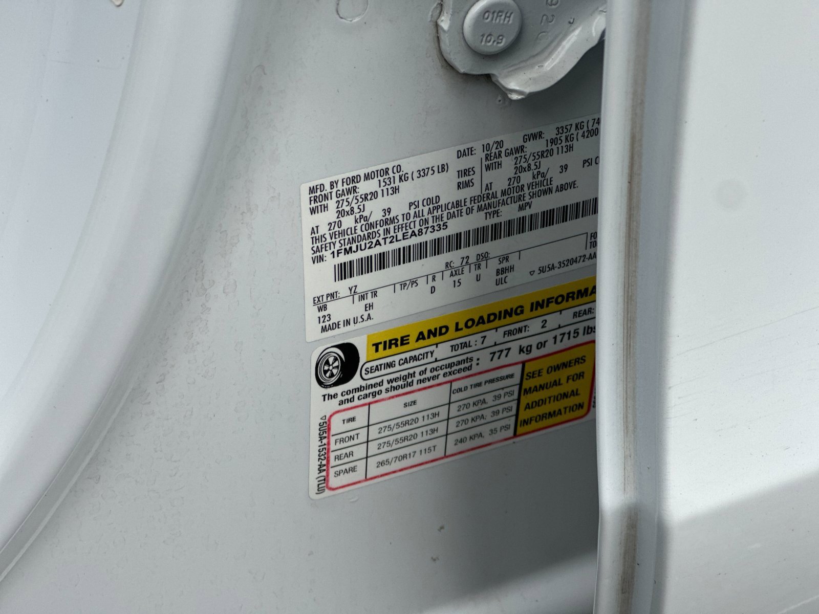 Used 2020 Ford Expedition Limited image 30