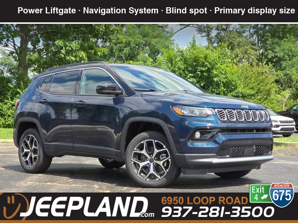 New 2026 Jeep Compass Limited w/ Sun, Sound & Navigation Group