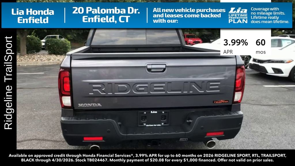 New 2026 Honda Ridgeline TrailSport image 7
