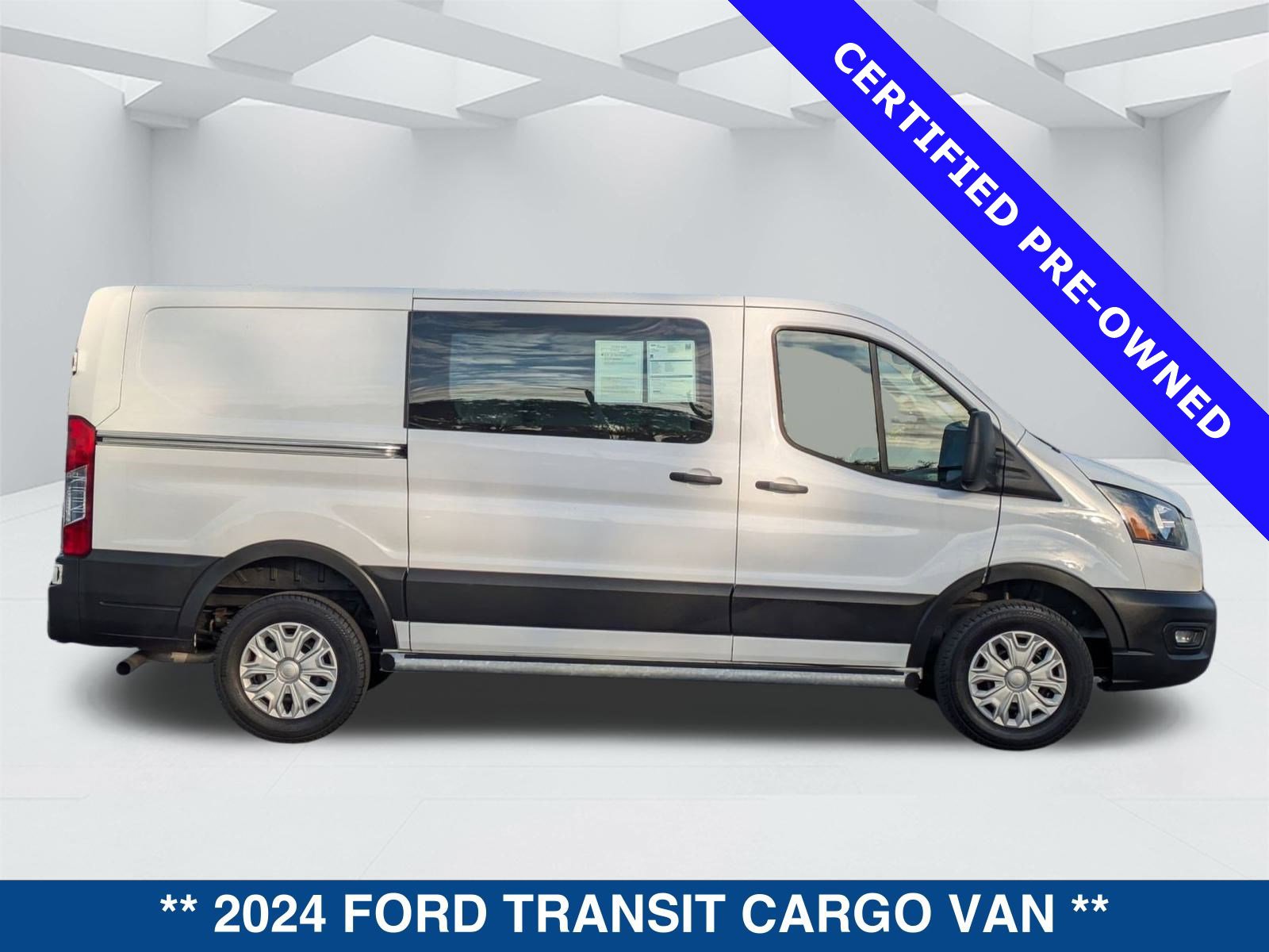 Certified 2024 Ford Transit 250 Low Roof w/ Exterior Upgrade Package video 1