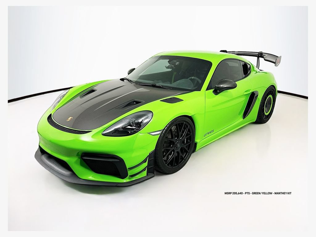 Used 2024 Porsche 718 Cayman GT4 RS w/ Weissach Package RWD image 1
