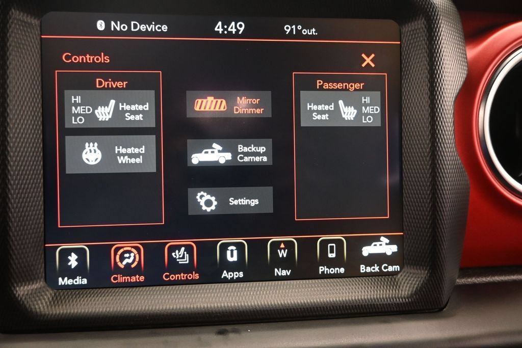 Used 2022 Jeep Gladiator Rubicon w/ LED Lighting Group AWD/4WD image 26