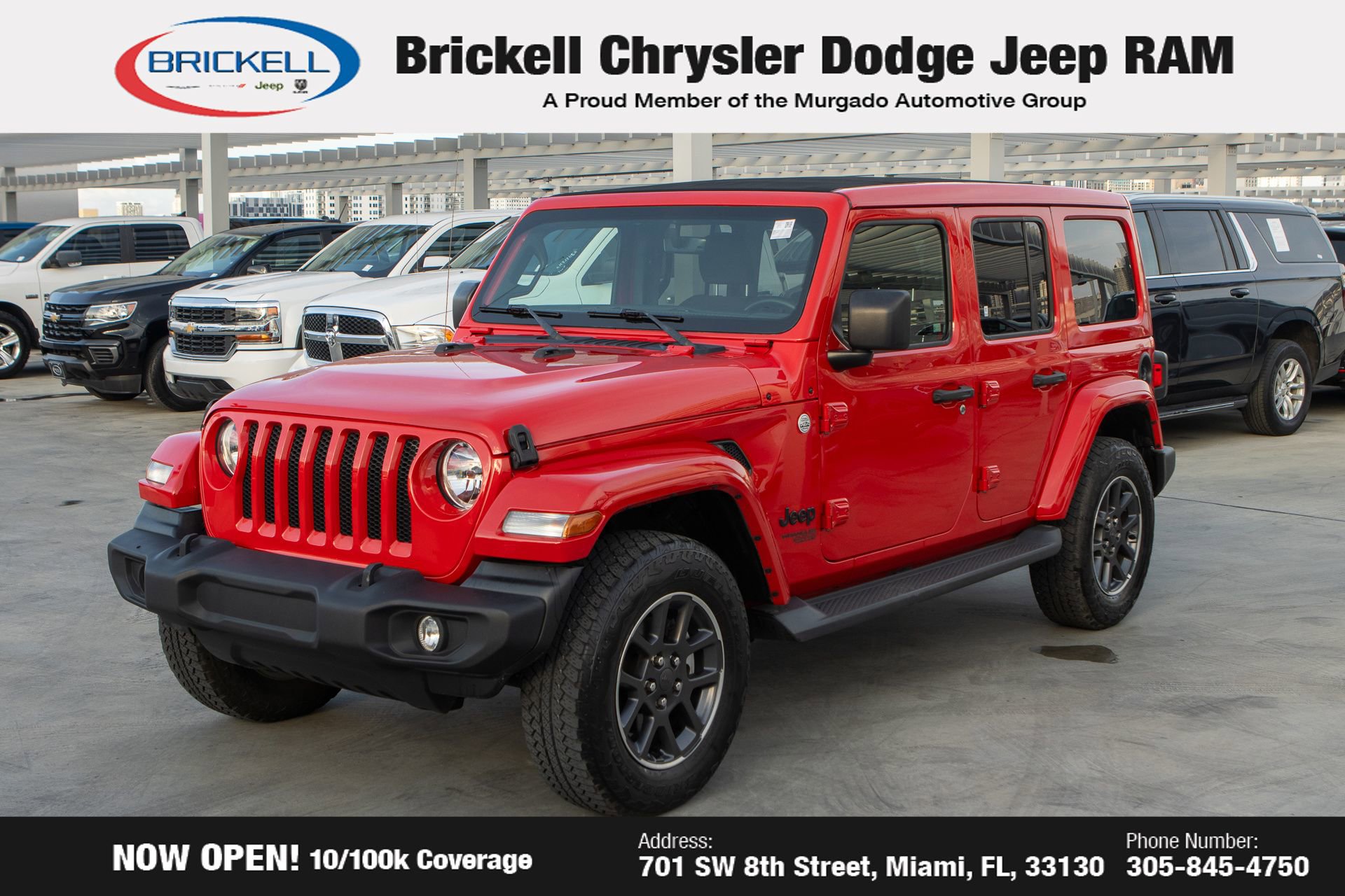 Used 2021 Jeep Wrangler Unlimited Sport w/ Sun And Sound Package