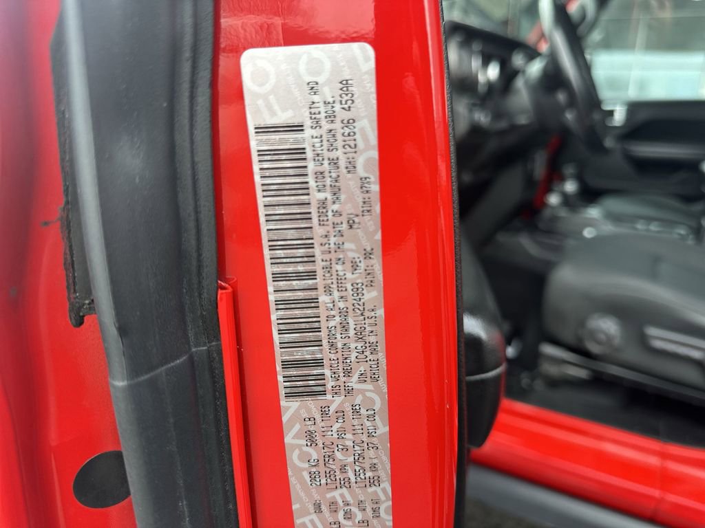 Used 2020 Jeep Wrangler Sport image 19