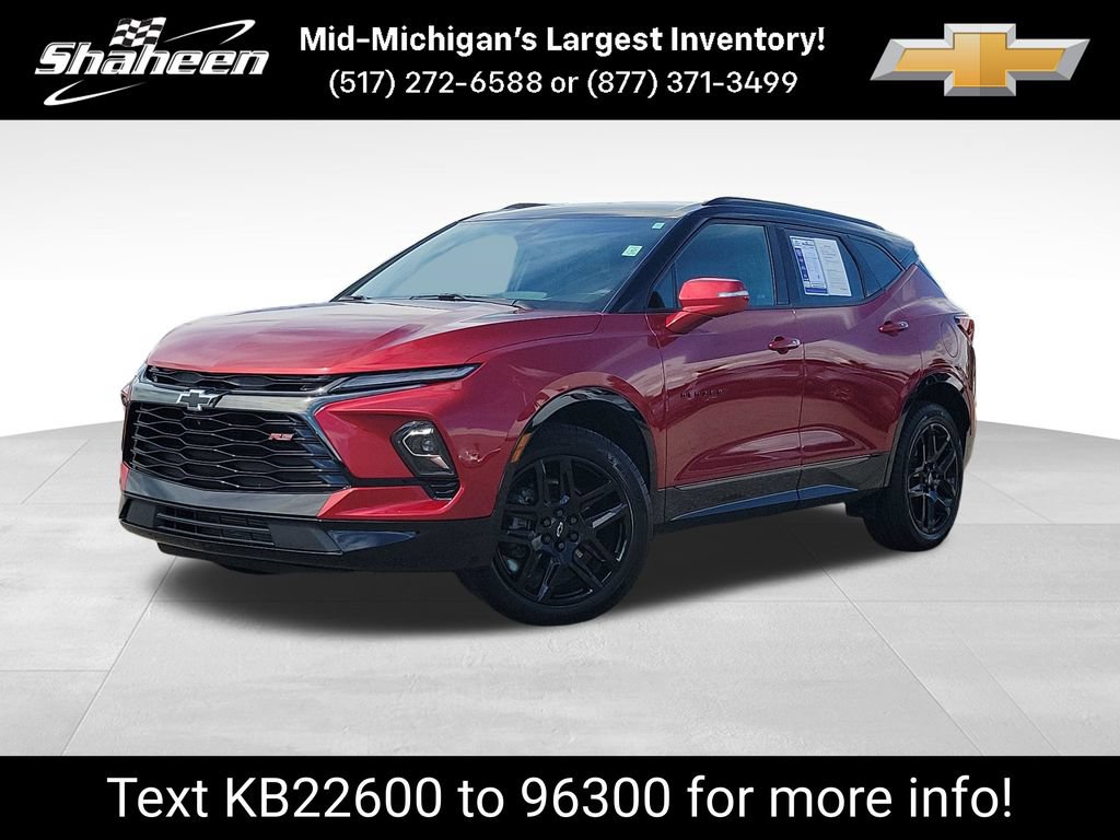 Certified 2024 Chevrolet Blazer RS w/ Driver Confidence II Package