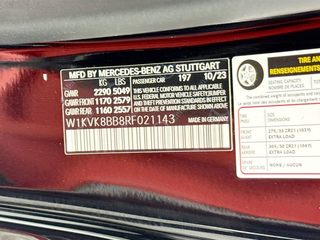 Certified 2024 Mercedes-Benz SL 63 AMG 4MATIC image 31