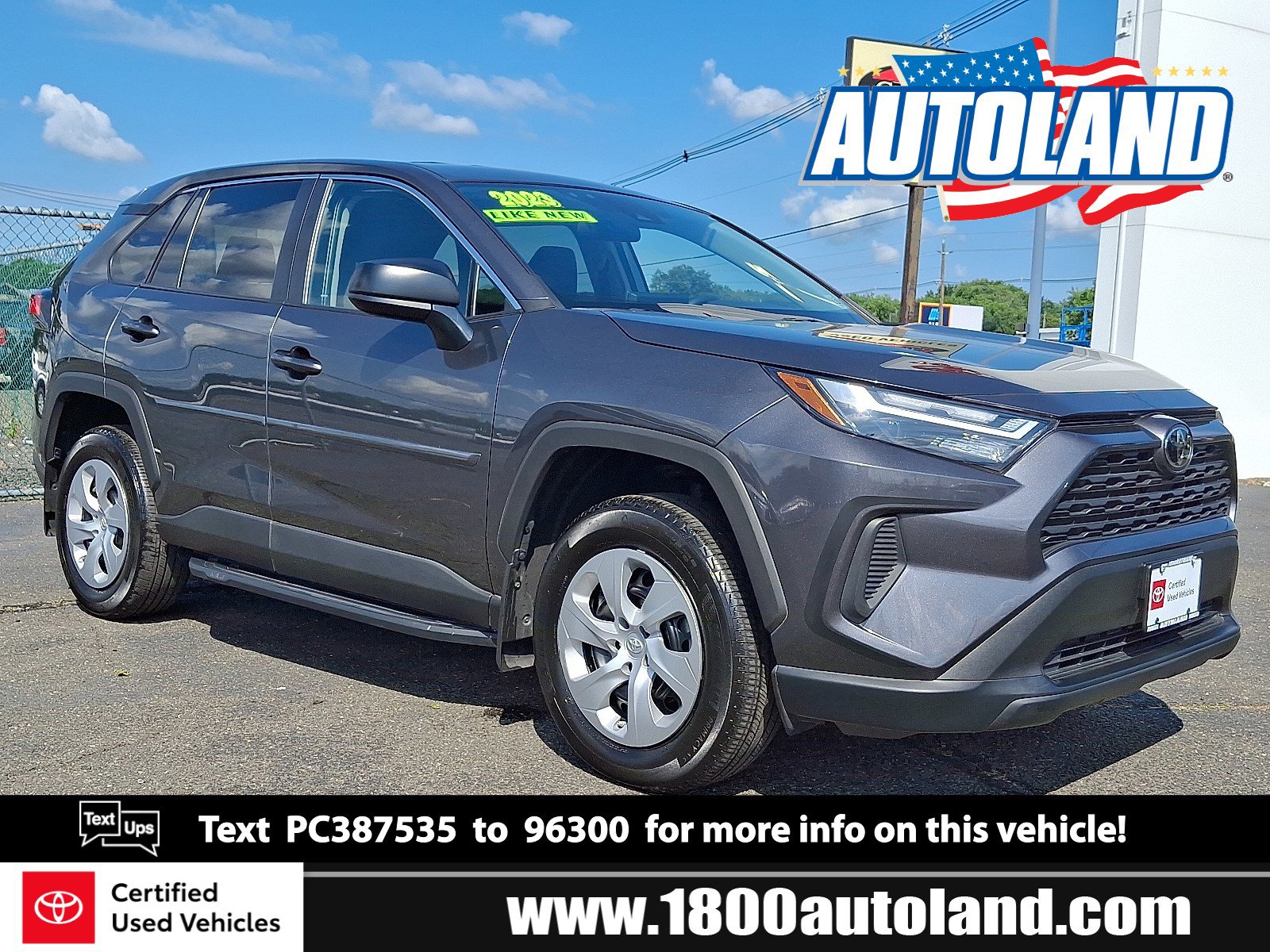 Certified 2023 Toyota RAV4 LE