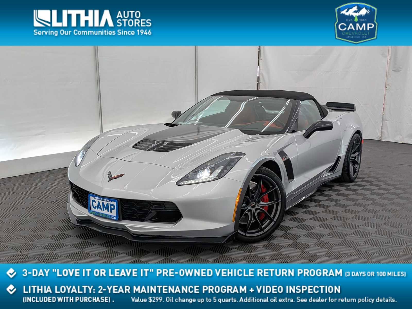 Used 2019 Chevrolet Corvette Z06 RWD image 1