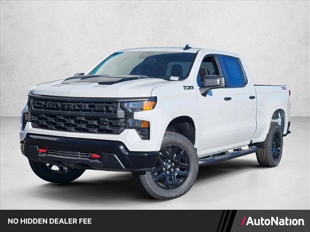 New 2026 Chevrolet Silverado 1500 Custom Trail Boss w/ LPO, Dark Essentials Package AWD/4WD image 1