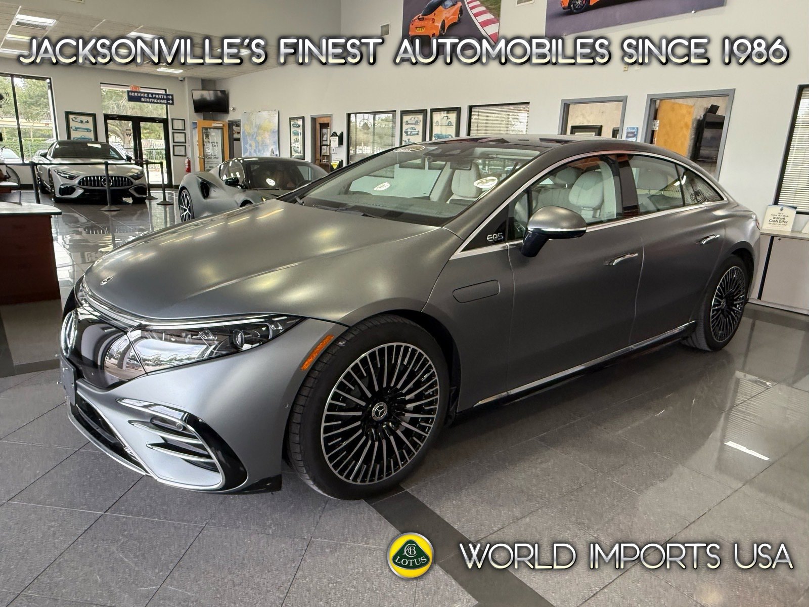 Used 2023 Mercedes-Benz EQS 450+ Sedan w/ AMG Line Exterior Package