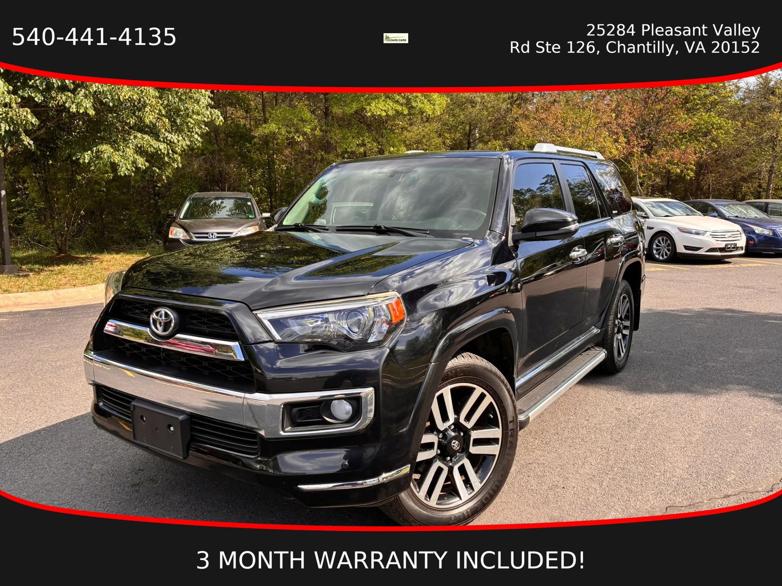 Used 2015 Toyota 4Runner 4WD image 1