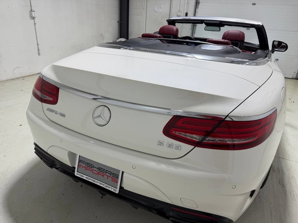 Used 2017 Mercedes-Benz S 63 AMG 4MATIC Cabriolet image 9