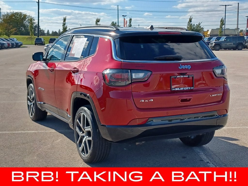 Used 2025 Jeep Compass Limited w/ Elite Group AWD/4WD image 3