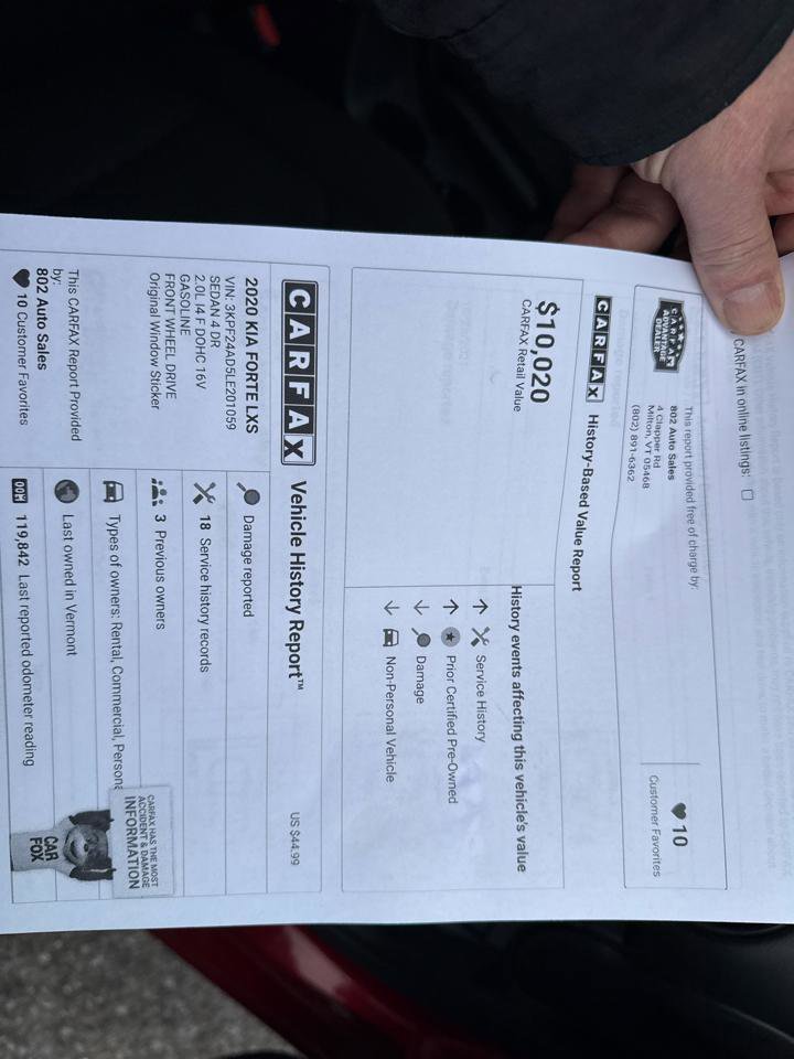 Used 2020 Kia Forte LXS image 11