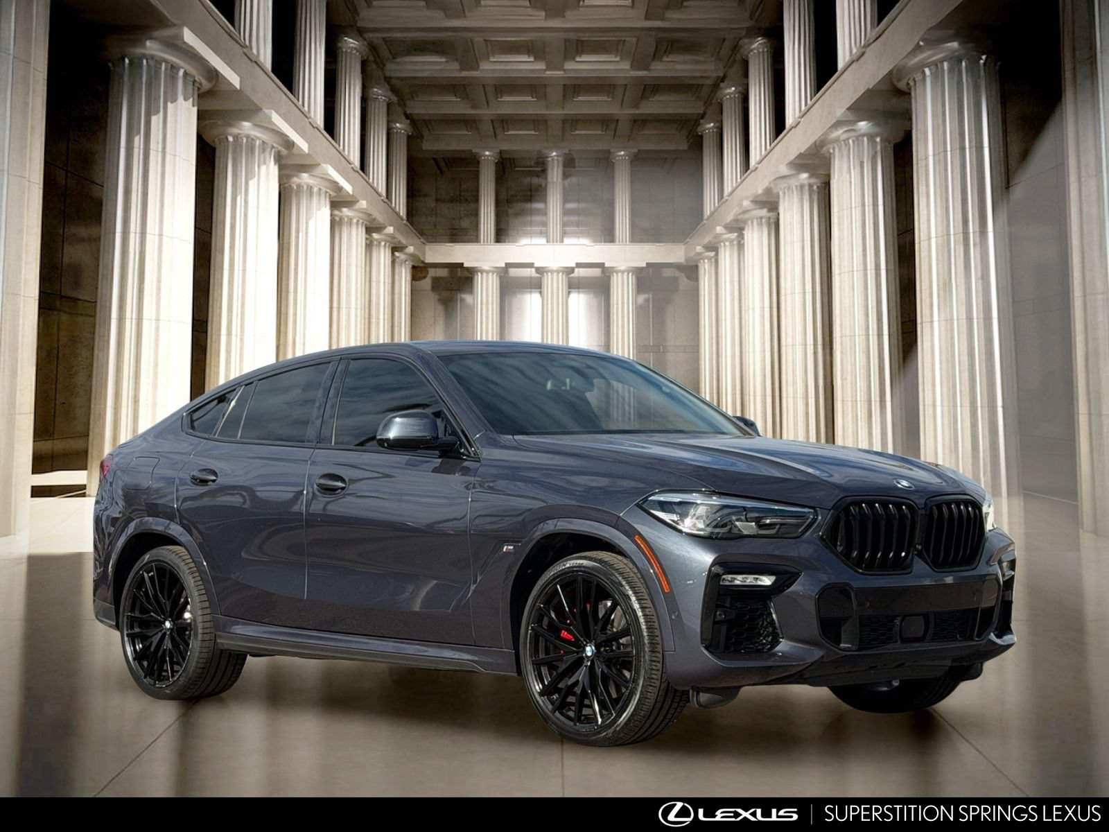 Used 2021 BMW X6 sDrive40i w/ M Sport Package RWD image 2