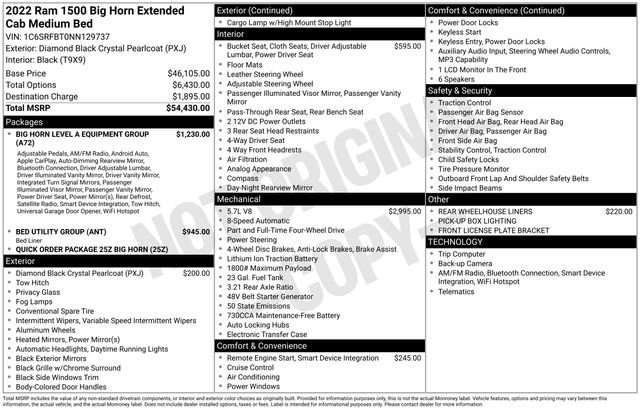 Used 2022 RAM 1500 Big Horn image 13