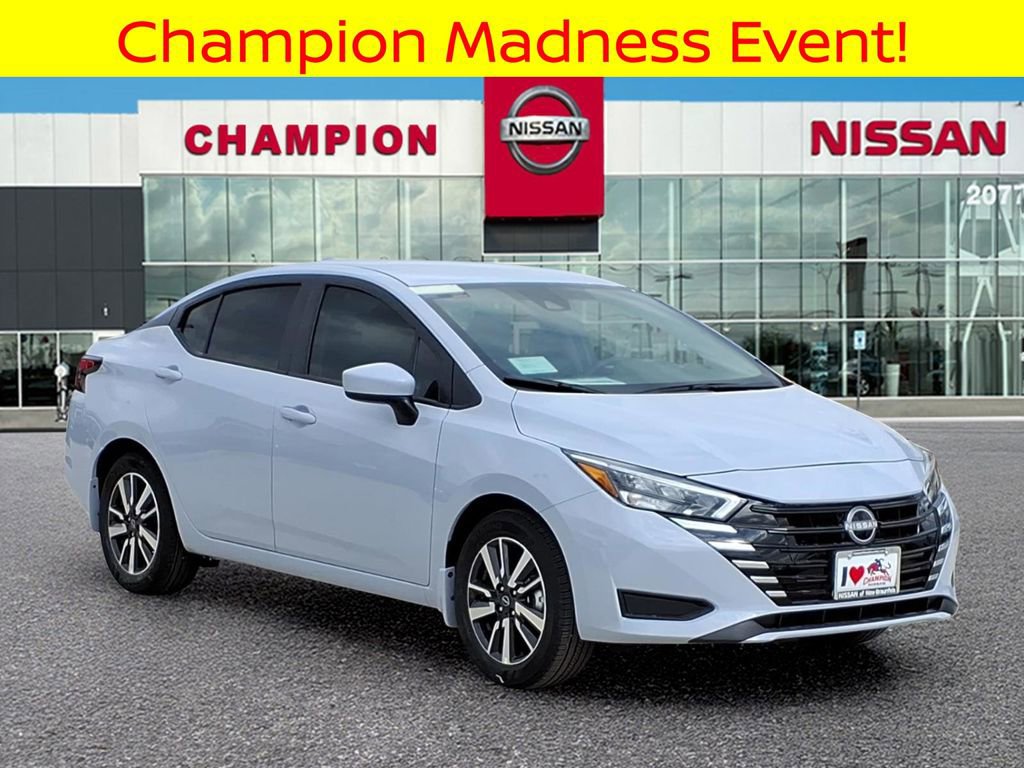 New 2025 Nissan Versa SV w/ Trunk Package image 1