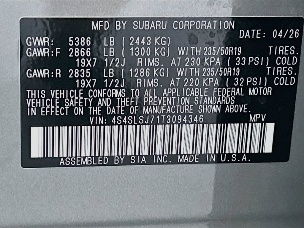 Used 2026 Subaru Forester Sport w/ Premium/Sport Hybrid Package AWD/4WD image 34