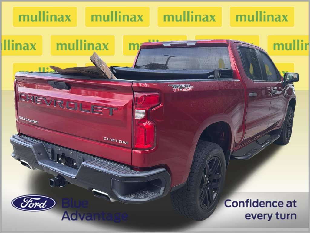 Used 2021 Chevrolet Silverado 1500 Custom Trail Boss w/ Safety Confidence Package AWD/4WD image 4