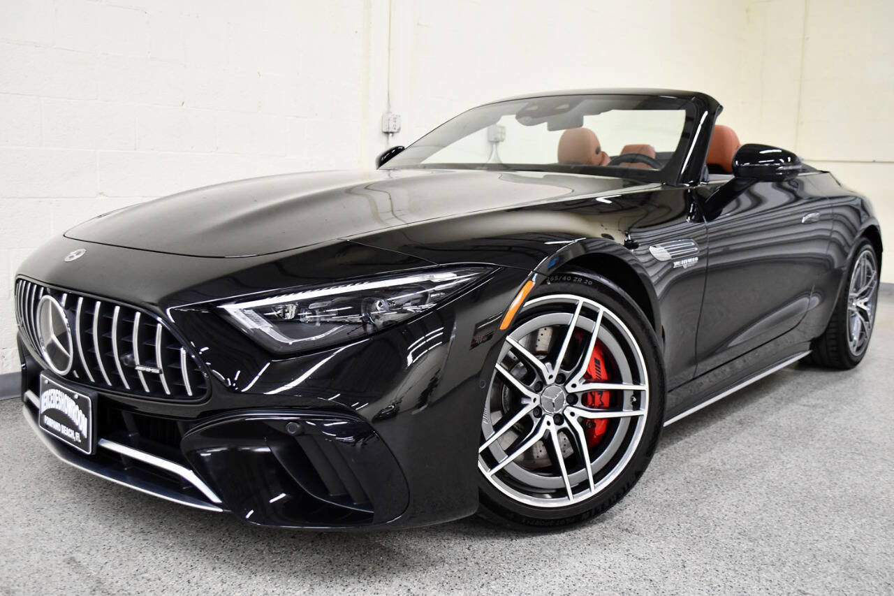 Used 2022 Mercedes-Benz SL 55 AMG 4MATIC w/ Driver Assistance Package