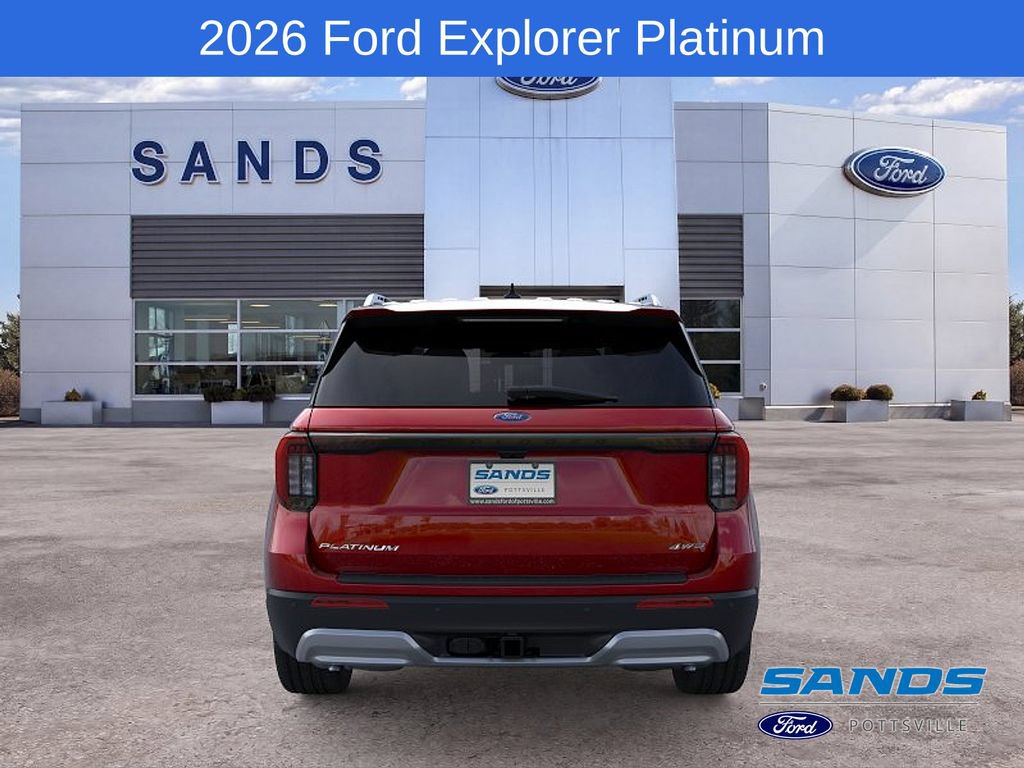 New 2026 Ford Explorer Platinum w/ LUX Leather Package AWD/4WD image 5