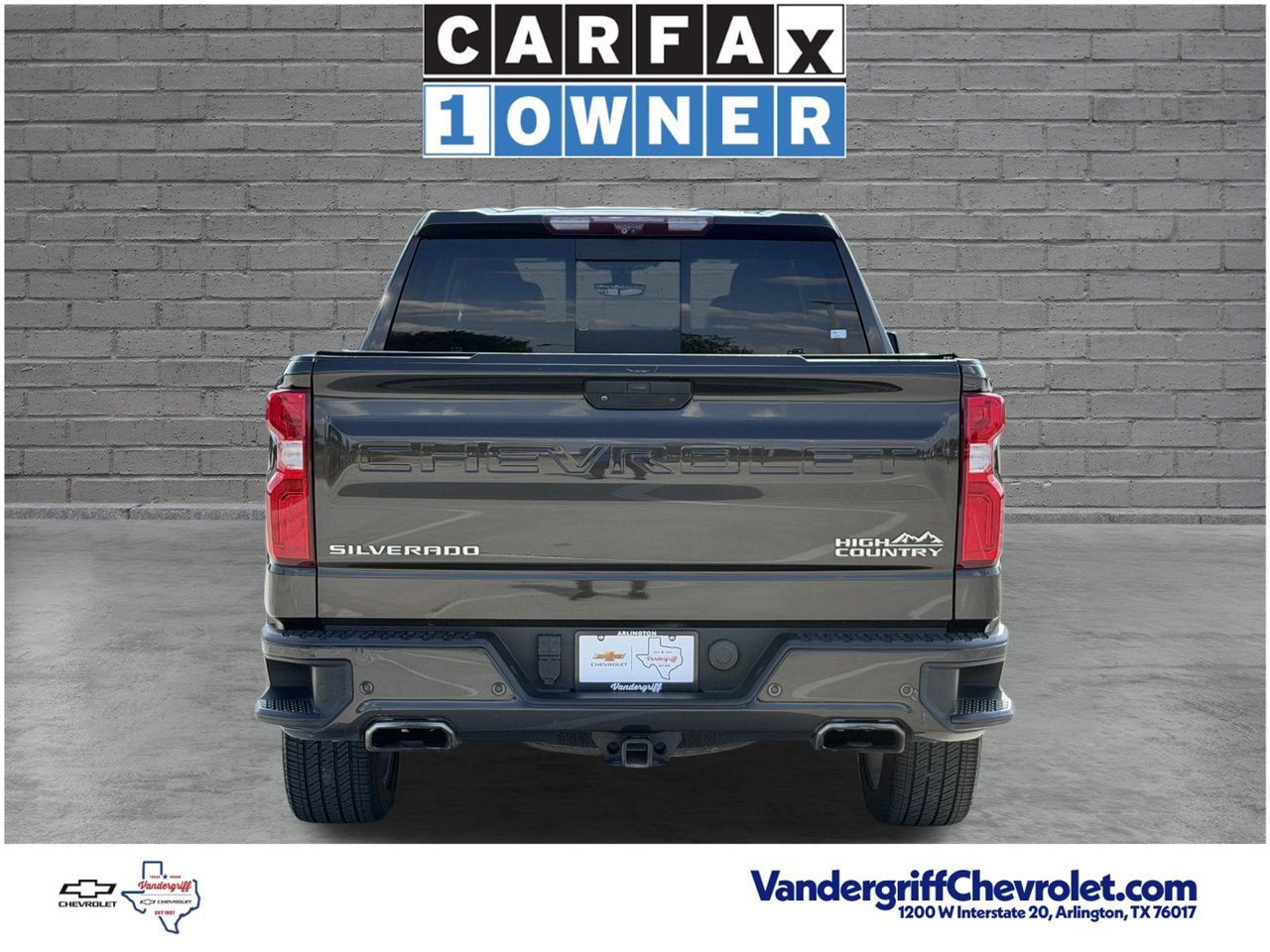 Used 2021 Chevrolet Silverado 1500 High Country w/ Technology Package AWD/4WD image 5
