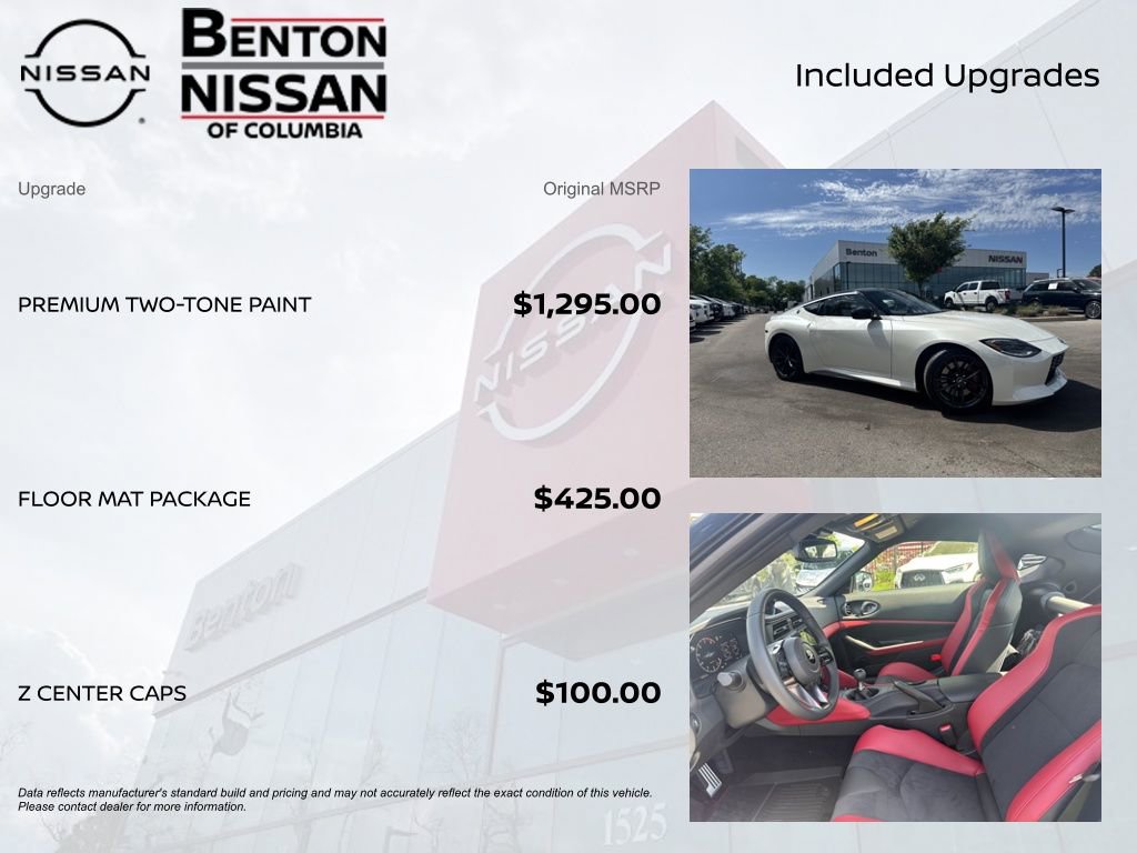 New 2026 Nissan Z Performance w/ Floor Mat Package image 7
