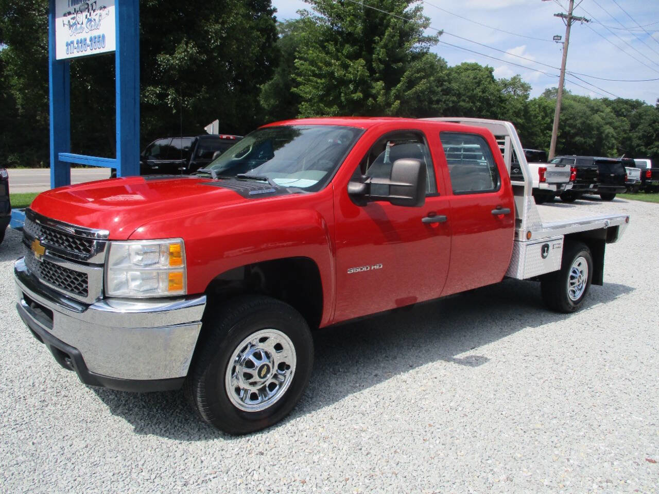 Used 2012 Chevrolet Silverado 3500 W/T w/ Snow Plow Prep Package