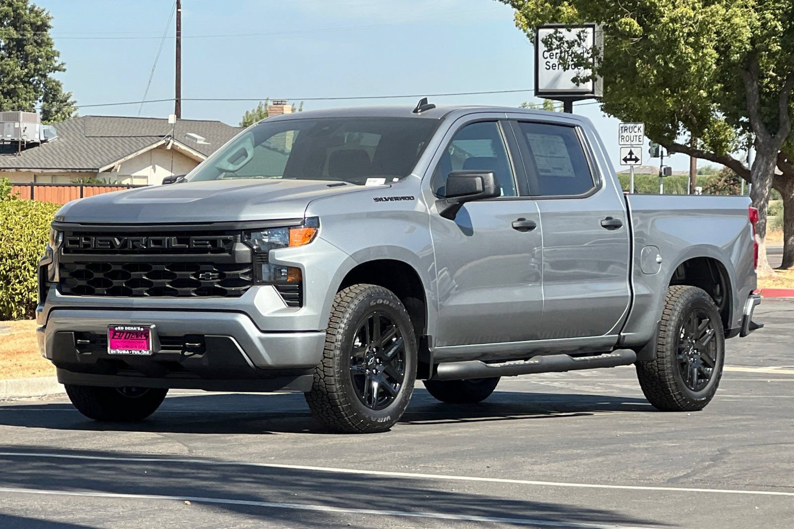 New 2026 Chevrolet Silverado 1500 Custom w/ Turbomax Blackout Package RWD image 9