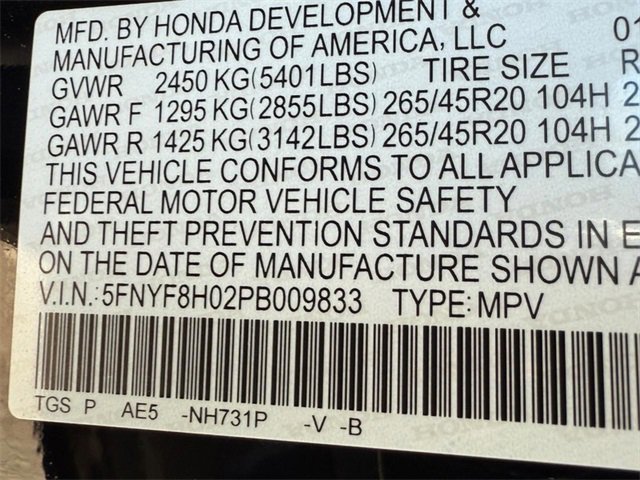 Used 2023 Honda Passport Elite image 24