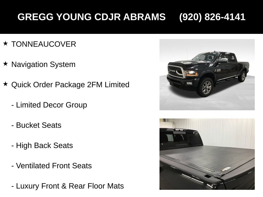 Used 2018 RAM 3500 Laramie Longhorn image 7