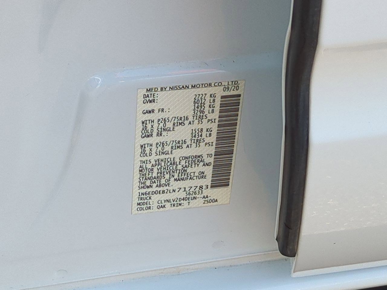 Used 2020 Nissan Frontier PRO-4X image 29