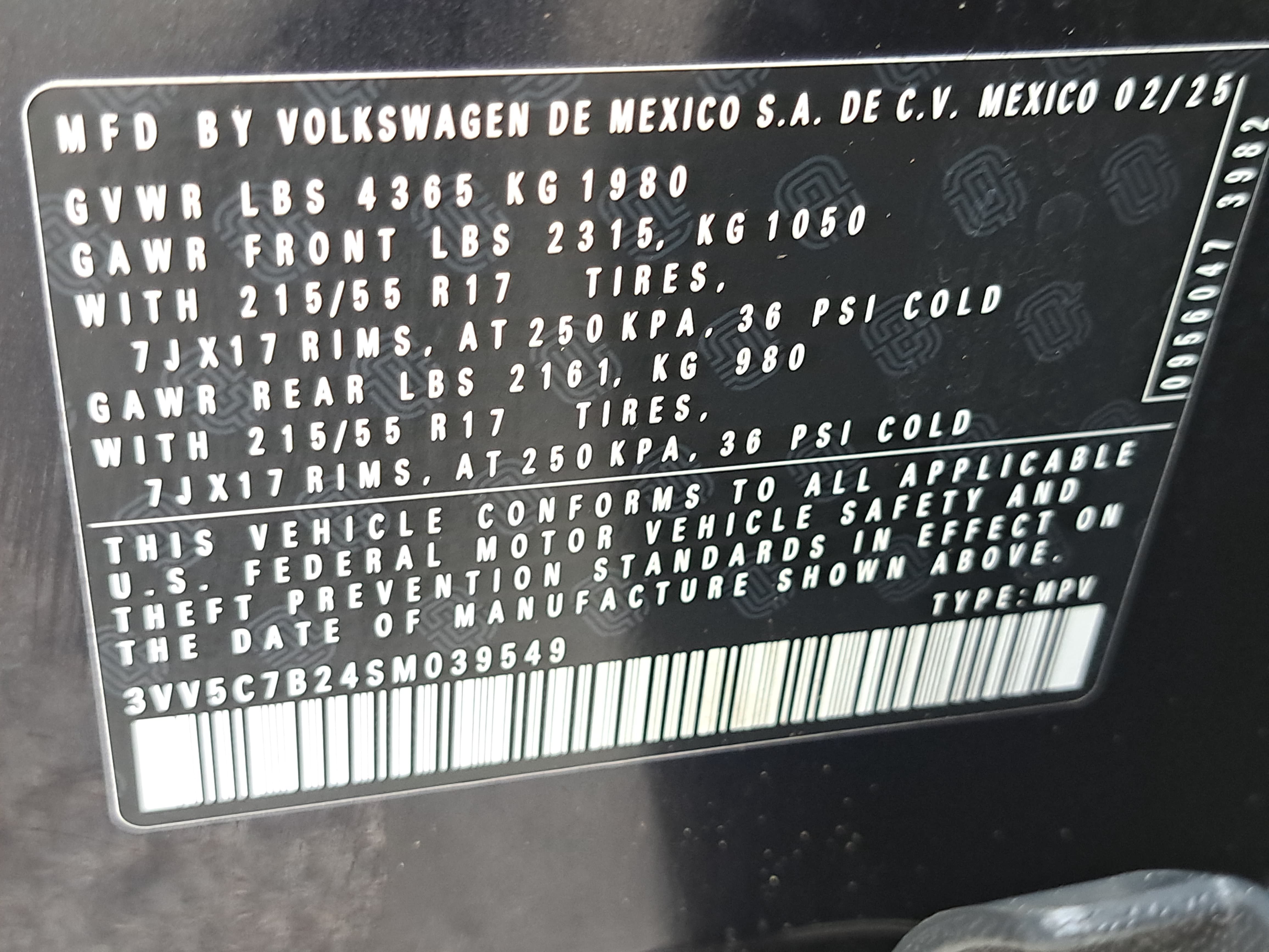Used 2025 Volkswagen Taos S FWD image 35