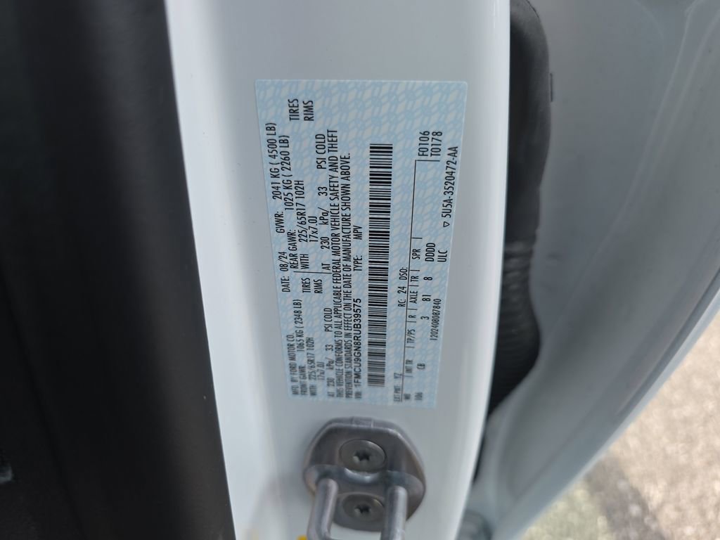 New 2024 Ford Escape Active image 40